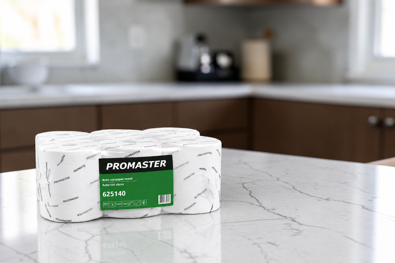 PROMASTER Paper Towels in a Modern Kitchen